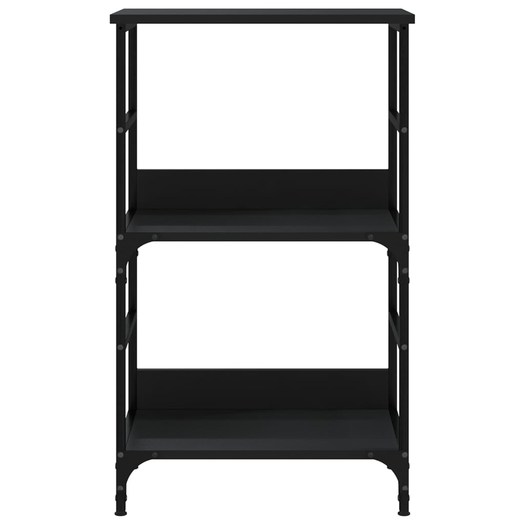 VidaXL Boekenkast 50x33x82 cm bewerkt hout zwart