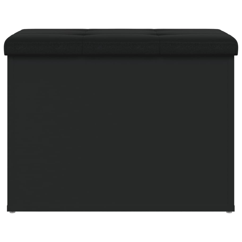 VidaXL Opbergbankje 62x42x45 cm bewerkt hout zwart
