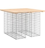 VidaXL Tuinbank schanskorfontwerp 100x102x72 cm massief grenenhout