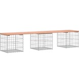 VidaXL Tuinbank schanskorfontwerp 203x44x42 cm massief douglashout