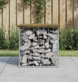 VidaXL Tuinbank schanskorfontwerp 43x44x42 cm geïmpregneerd grenenhout