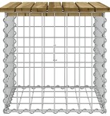 VidaXL Tuinbank schanskorfontwerp 43x44x42 cm geïmpregneerd grenenhout