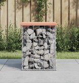 VidaXL Tuinbank schanskorfontwerp 33x31x42 cm massief douglashout