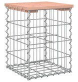 VidaXL Tuinbank schanskorfontwerp 33x31x42 cm massief douglashout