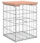 VidaXL Tuinbank schanskorfontwerp 33x31x42 cm massief douglashout