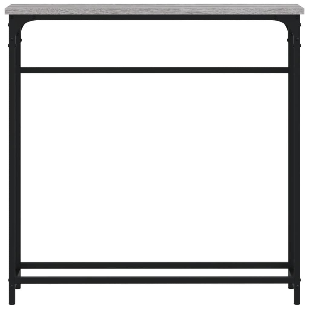 VidaXL Wandtafel 75x19,5x75 cm bewerkt hout grijs sonoma eikenkleurig
