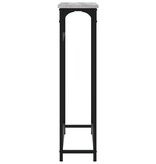 VidaXL Wandtafel 75x19,5x75 cm bewerkt hout grijs sonoma eikenkleurig