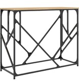 VidaXL Wandtafel 100x40x80 cm bewerkt hout sonoma eikenkleurig