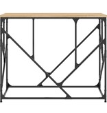 VidaXL Wandtafel 100x40x80 cm bewerkt hout sonoma eikenkleurig