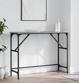 VidaXL Wandtafel 100x32x75 cm bewerkt hout grijs sonoma eikenkleurig