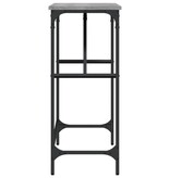 VidaXL Wandtafel 100x32x75 cm bewerkt hout grijs sonoma eikenkleurig