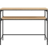 VidaXL Wandtafel 100x35,5x75 cm bewerkt hout sonoma eikenkleurig