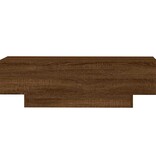 VidaXL Salontafel 100x49,5x31 cm bewerkt hout bruin eikenkleur