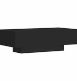 VidaXL Salontafel 100x49,5x31 cm bewerkt hout zwart