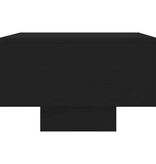 VidaXL Salontafel 100x49,5x31 cm bewerkt hout zwart