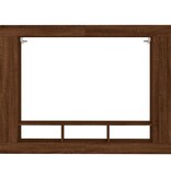 VidaXL Tv-meubel 152x22x113 cm bewerkt hout bruin eikenkleur
