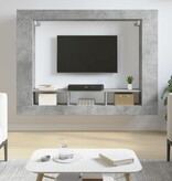 VidaXL Tv-meubel 152x22x113 cm bewerkt hout betongrijs