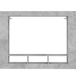 VidaXL Tv-meubel 152x22x113 cm bewerkt hout betongrijs