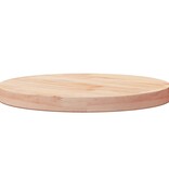 VidaXL Tafelblad rond Ø30x3 cm massief grenenhout