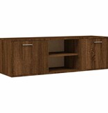 VidaXL Tv-meubel 120x34x37 cm bewerkt hout bruin eikenkleur