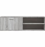 VidaXL Tv-meubel 120x34x37 cm bewerkt hout grijs sonoma eikenkleurig