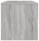 VidaXL Tv-meubel 120x34x37 cm bewerkt hout grijs sonoma eikenkleurig
