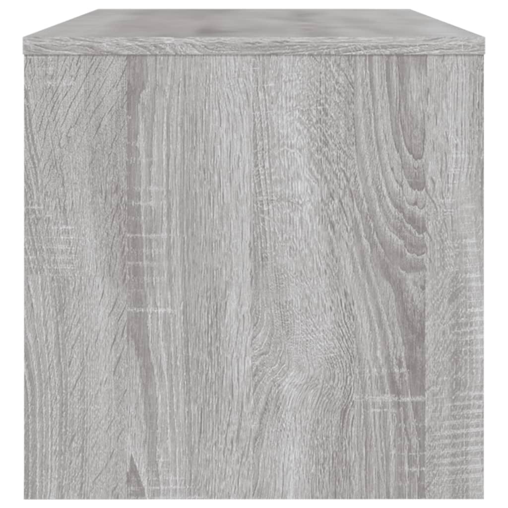 VidaXL Tv-meubel 120x34x37 cm bewerkt hout grijs sonoma eikenkleurig