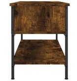 VidaXL Tv-meubel 100x35x45 cm bewerkt hout gerookt eikenkleurig