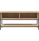 VidaXL Tv-meubel 100x35x45 cm bewerkt hout sonoma eikenkleurig
