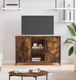 VidaXL Tv-meubel 100x35x65 cm bewerkt hout gerookt eikenkleurig