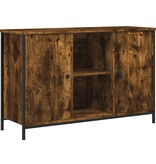 VidaXL Tv-meubel 100x35x65 cm bewerkt hout gerookt eikenkleurig