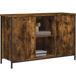 VidaXL Tv-meubel 100x35x65 cm bewerkt hout gerookt eikenkleurig