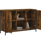 VidaXL Tv-meubel 100x35x65 cm bewerkt hout gerookt eikenkleurig