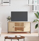 VidaXL Tv-meubel 100x40x50 cm bewerkt hout sonoma eikenkleurig