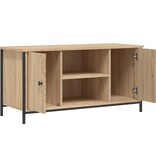 VidaXL Tv-meubel 100x40x50 cm bewerkt hout sonoma eikenkleurig