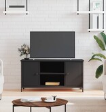 VidaXL Tv-meubel 100x40x50 cm bewerkt hout zwart