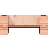 VidaXL Bankje met plantenbakken 167,5x60x65 cm massief douglashout