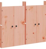 VidaXL Kastdeurtjes voor buitenkeuken 2 st 50x9x82 cm douglashout
