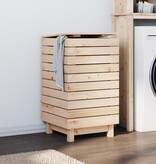 VidaXL Wasmand 44x44x76 cm massief grenenhout