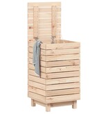 VidaXL Wasmand 44x44x76 cm massief grenenhout