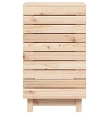 VidaXL Wasmand 44x44x76 cm massief grenenhout