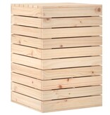VidaXL Wasmand 44x44x66 cm massief grenenhout