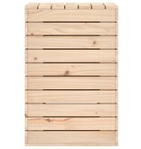 VidaXL Wasmand 44x44x66 cm massief grenenhout