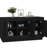 VidaXL Dressoir 102x35x55 cm bewerkt hout zwart