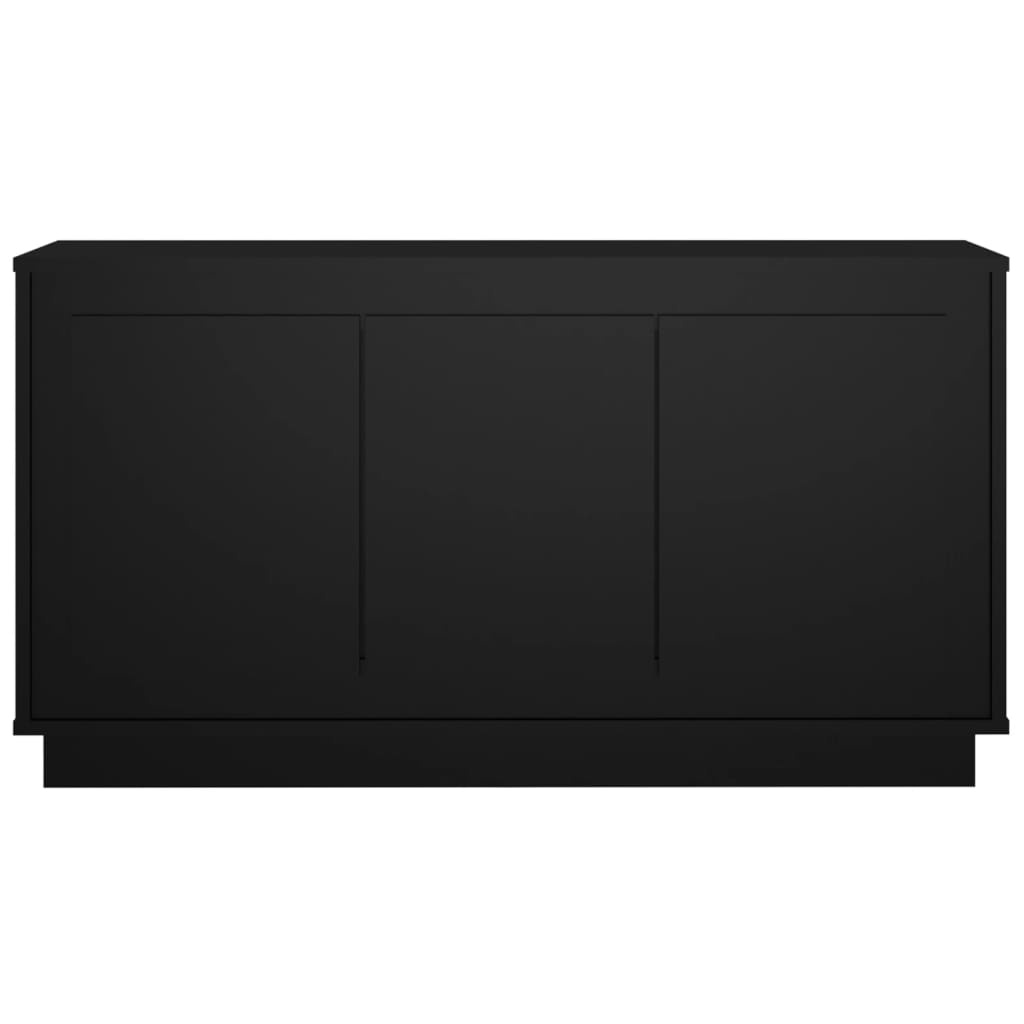 VidaXL Dressoir 102x35x55 cm bewerkt hout zwart