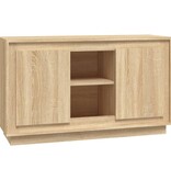 VidaXL Dressoir 102x35x60 cm bewerkt hout sonoma eikenkleurig