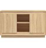 VidaXL Dressoir 102x35x60 cm bewerkt hout sonoma eikenkleurig