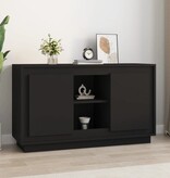 VidaXL Dressoir 102x35x60 cm bewerkt hout zwart