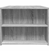 VidaXL Salontafel 102x55x42 cm bewerkt hout grijs sonoma eikenkleurig