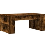 VidaXL Salontafel 102x55x42 cm bewerkt hout gerookt eikenkleurig